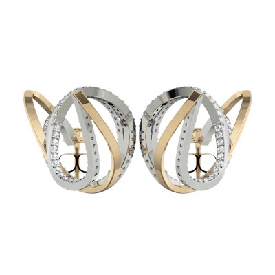 Slender spiral Diamond danglers